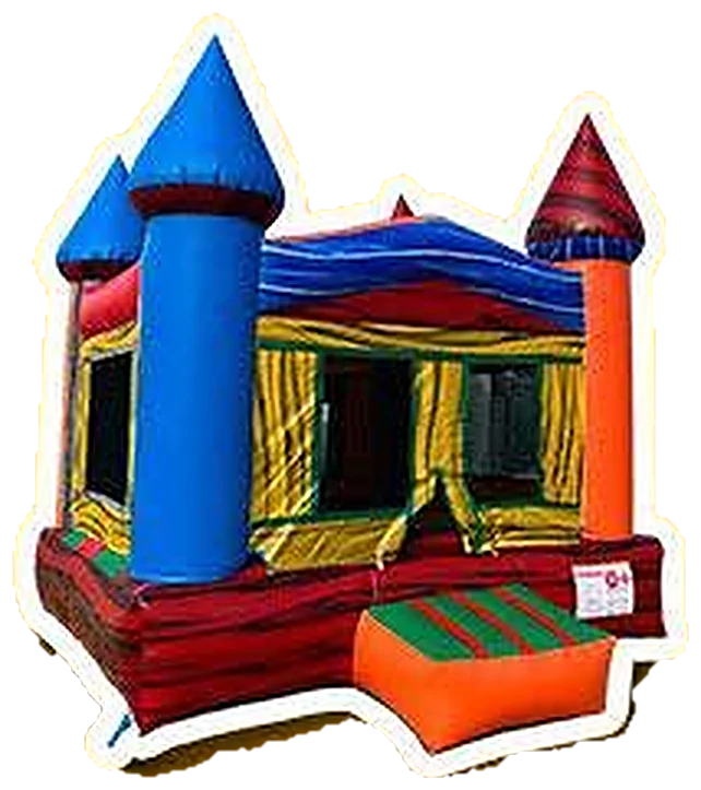 Castillo inflable 13x13 multicolor